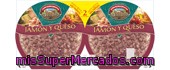 Pack Pizza
            Tarradellas Jamon Y Queso 450 Grs