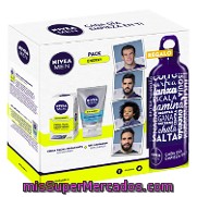 Pack Skin Energy (crema Hidratante 50 Ml. + Gel Limpiador 100 Ml.) Nivea Men 1 Ud.