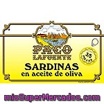 Paco Lafuente Sardinas En Aceite De Oliva 3-5 Piezas Lata 87 G Neto Escurrido