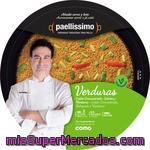 Paellissimo Preparado Para Paella De Verduras Añadir Arroz Y Listo 2-3 Raciones Bandeja 355 G