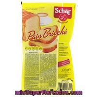 Pain Brioche Schär, Paquete 370 G