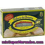 Palacio De Oriente Atún Claro En Aceite De Oliva Lata 80 G Neto Escurrido