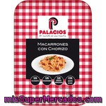 Palacios Macarrones Con Chorizo Envase 315 G