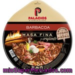 Palacios Pizza De Masa Fina Y Crujiente Barbacoa Envase 390 G