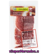 Paleta Ibérica De Cebo Carrefour Calidad Y Origen Sobre De 100 G.