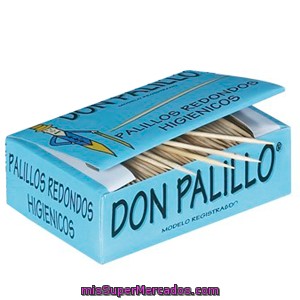 Palillos Redondos, Don Palillo, Caja 800 U