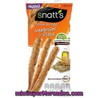 Palitos Integrales Con Pipas Snatts, Bolsa 55 G