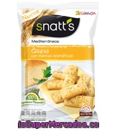 Palitos Mediterráneos De Queso Con Hierbas Aromáticas Grefusa-snatt's 110 G.