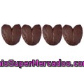 Palmera De Chocolate ( Masa De Hojaldre Con Cobertura Sabor Chocolate) 4 Unidades
