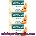 Palmolive Jabón Pastilla Con Leche De Almendra 3u