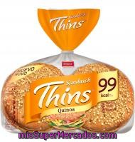 Pan Bimbo Thins Quinoa 310 Grs