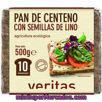 Pan De Centeno-lino Veritas, Paqute 500 G