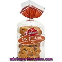 Pan De Leche Con Pepitas La Boulangere, 8 Unid., Paquete 280 G