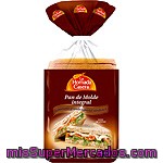 Pan De Molde Integral La Bella Easo, Paquete 600 G