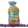 Pan Hamburguesa Maxi Con Sesamo, Hacendado, Paquete 4 U -300 G