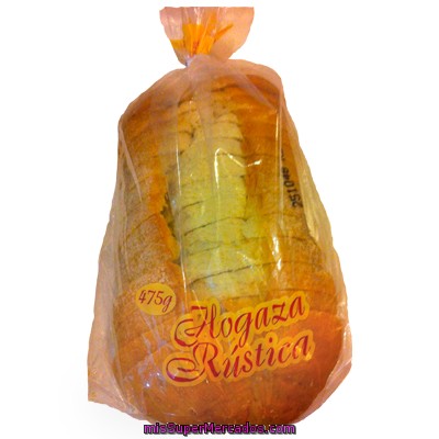 Pan Hogaza Rustica Cortado, Panificadora Alcala, 1 U 475 G