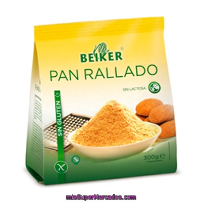 Pan Rallado Sin Gluten, Beiker, Paquete 300 G