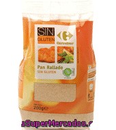 Pan Rallado - Sin Gluten Carrefour 200 G.