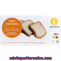 Pan Tostado Adpan, 2 Unid., 100 G