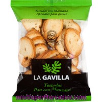 Pan Tostado Con Manzana La Gavilla, Paquete 100 G