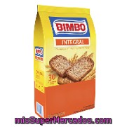 Pan Tostado Integral Bimbo 270 G.