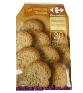 Pan Tostado Integral Carrefour 270 G.