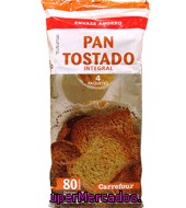 Pan Tostado Integral Carrefour 720 G.