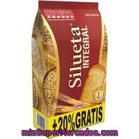 Pan Tostado Integral Con Fibra Lipoactiva Bimbo-silueta Pack De 30x9 G.