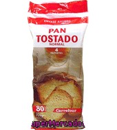 Pan Tostado Normal Carrefour 720 G.