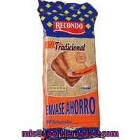 Pan Tostado Tradicional Recondo, 80 Rebanadas, Paquete 720 G