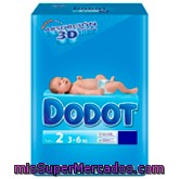 Pañal 3 A 6 Kg Talla 2  Etapas, Dodot, Paquete 58 U