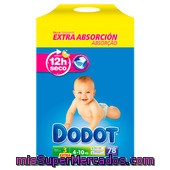 Pañal 5 A 10 Kg Talla 3 Activity, Dodot, Paquete 66 U