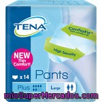 Pañal Adulto Braga Talla Grande, Tena Pants, Paquete 14 U