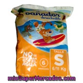 Pañal Bañador Desechable 6 A 11 Kg, Deliplus, Paquete 6 U