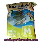 Pañal Bañador Desechable 9 A 16 Kg, Deliplus, Paquete 6 U