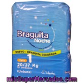 Pañal Braguita Noche 20 A 37 Kg, Deliplus, Paquete 15 U