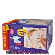 Pañal Con Elástico T4 De 7 A 18 Kg. Maxi Carrefour Baby 152 Ud.