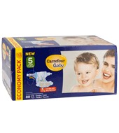 Pañal Con Elástico T5 11-25 Kg. Carrefour Baby 88 Ud.