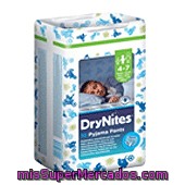 Pañal
            Drynites 4-7 Años Niño 10 Uni