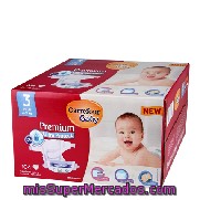 Pañal Premium T3 4-9 Kg. Carrefour Baby 104 Ud.