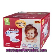 Pañal Premium T5 11-25 Kg. Carrefour Baby 82 Ud.