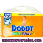 Pañal T3 (4-10 Kg.) Dodot-básico 86 Ud.