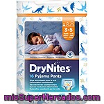 Pañales Niño 3-5 Años Huggies Drynites, Paquete 16 Unid.