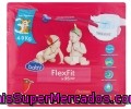 Pañales Talla 3 Para Niños De 4-9 Kilogramos Flexifit Auchan 35 Unidades