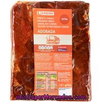 Panceta Curada Adobada Eroski, Al Corte 200 Gramos