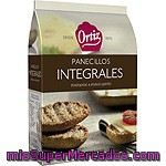 Panecillos Integrales Tostados Ortiz 225 Gramos