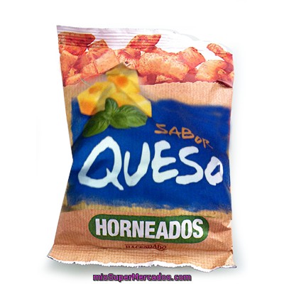 Panes Mini Horneados Sabor Queso, Hacendado, Paquete 100 G