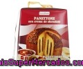 Panettone Con Crema De Chocolate Yrecubierto De Cacao Vendome 750 Gramos