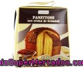Panettone Con Crema De Tiramisú Y Recubierto De Cacao Vendome 750 Gramos