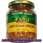 Paño Naturae Nature Lentejas Con Verduras Ecológico Tarro 330 G